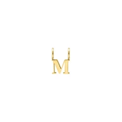 Finaste Your initial bedel goudkleurig New