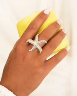 Finaste Zeester ring verstelbaar Discount