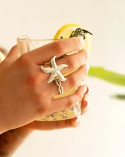 Finaste Zeester ring verstelbaar Discount