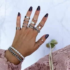 Finaste Zegelring ovaal graveren kleur zilver Outlet