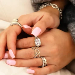 Finaste Zigzag ring Outlet